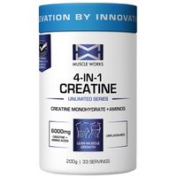 My Wellness Creatine 4 in 1 (Muscle Works) Unflavoured 